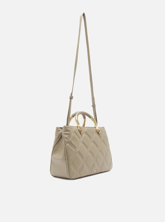 Bolsa Tote Nude Matelassê Média