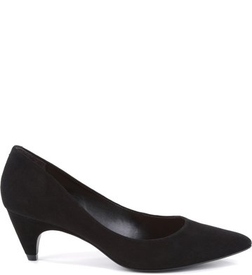 Scarpin Nobuck Preto