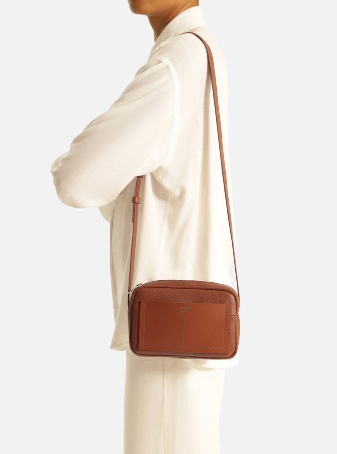 Bolsa Tiracolo Marrom Pequena Bolso