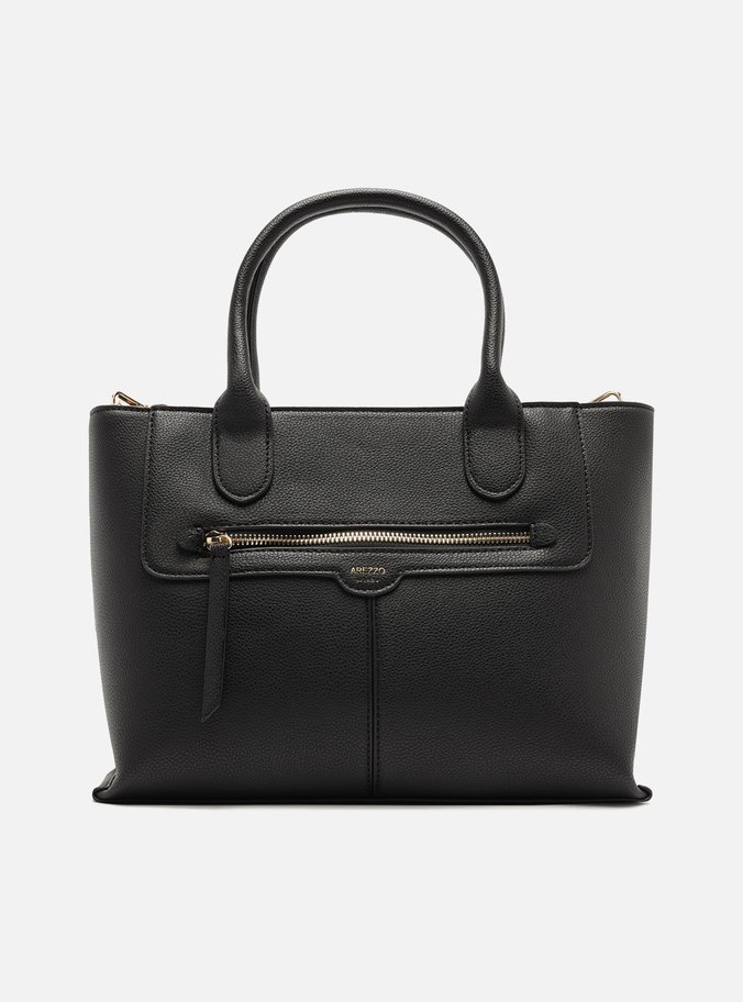 Bolsa Tote Preto Grande Bolsos 