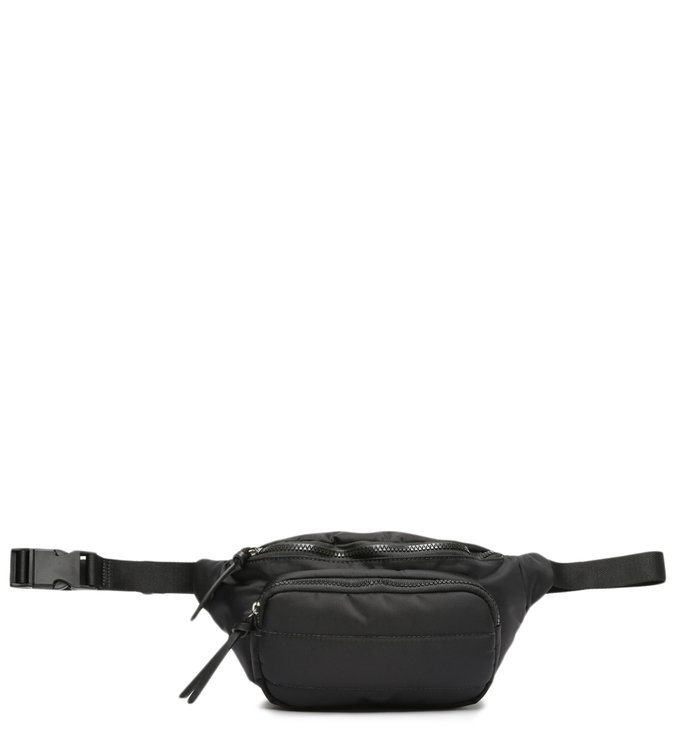 Pochete Preta Nylon Maju Média