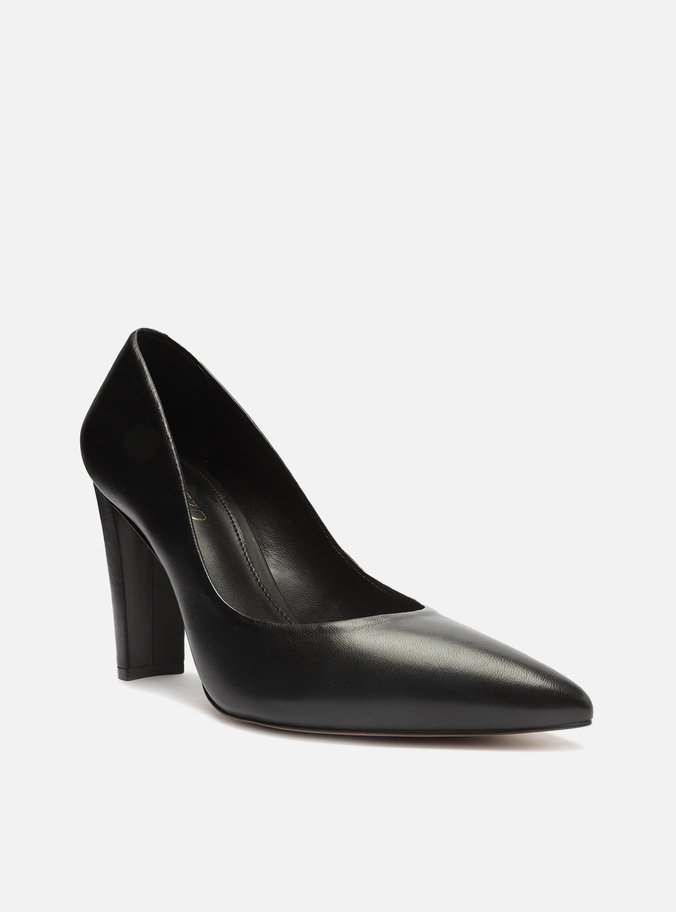 Scarpin Preto Salto Bloco