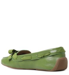 Mocassim Verde Sea Green Couro Francesca Mocassim Verde Sea Green Couro Francesca