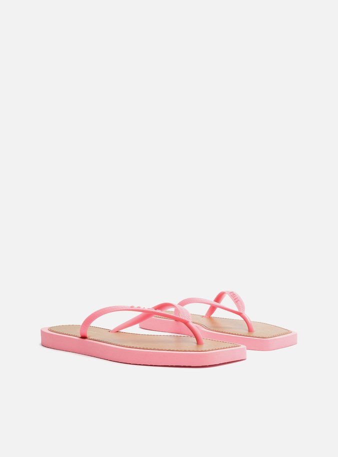 Chinelo de Dedo Rosa Square Recouro Brizza
