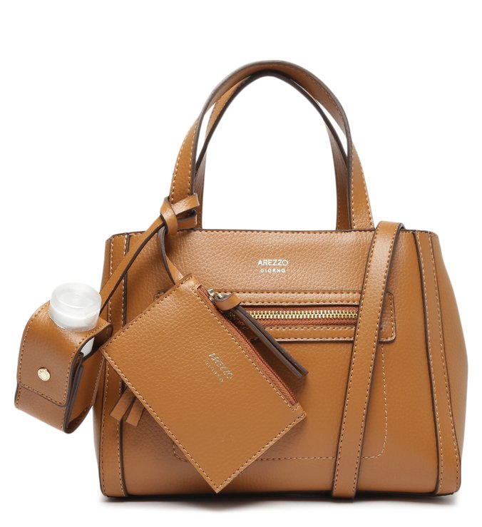 Bolsa Tote Marrom Média Donna