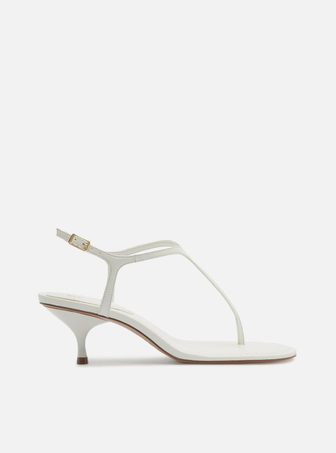 Sandália Branca Salto Fino