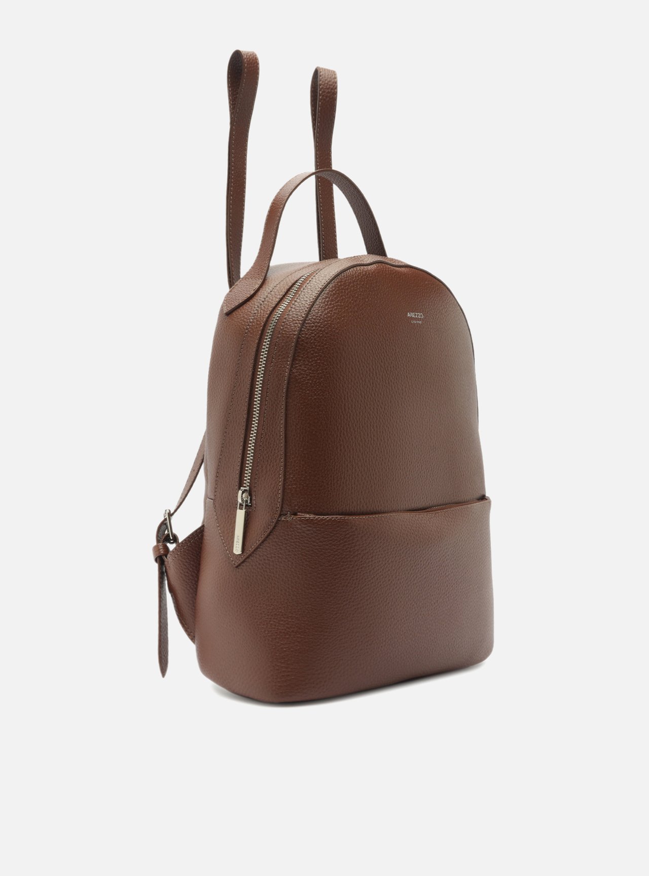 Mochila Marrom Camel Grande — foto 5
