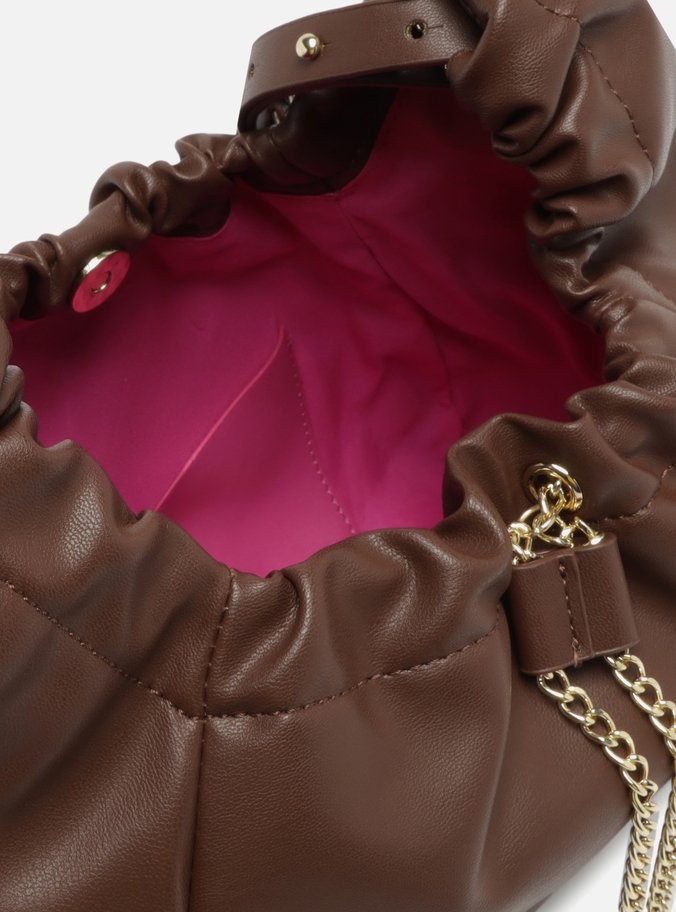 Bolsa Hobo Marrom Pequena