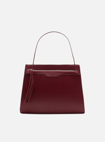 Bolsa Tote Bordô Pietra Média