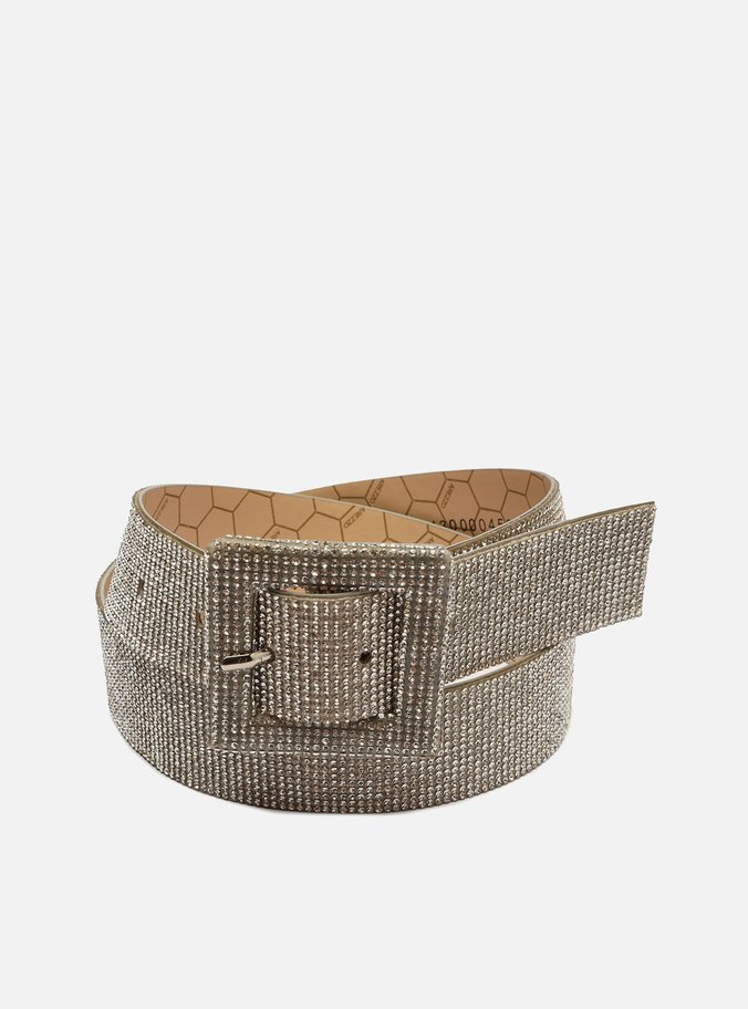 Cinto Strass Liz Fivela Quadrada Largo