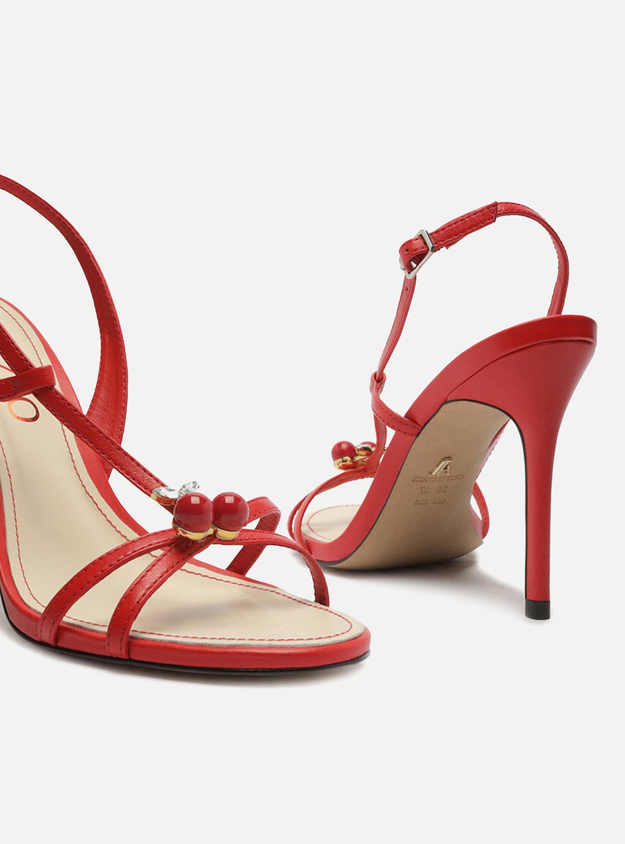 Arezzo sapato vermelho best sale