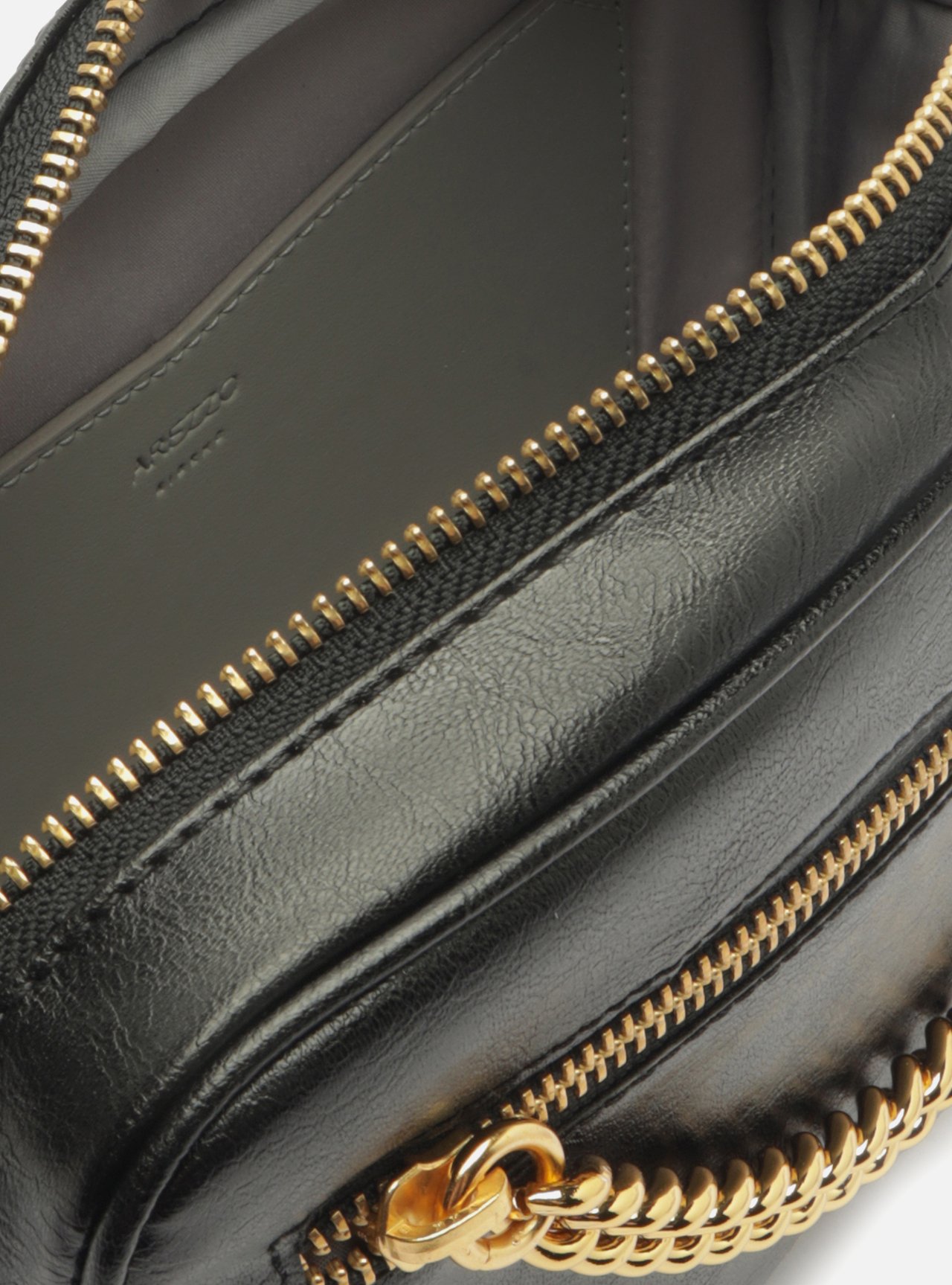 Bolsa Tiracolo Preta Pequena Bolso Corrente — foto 4