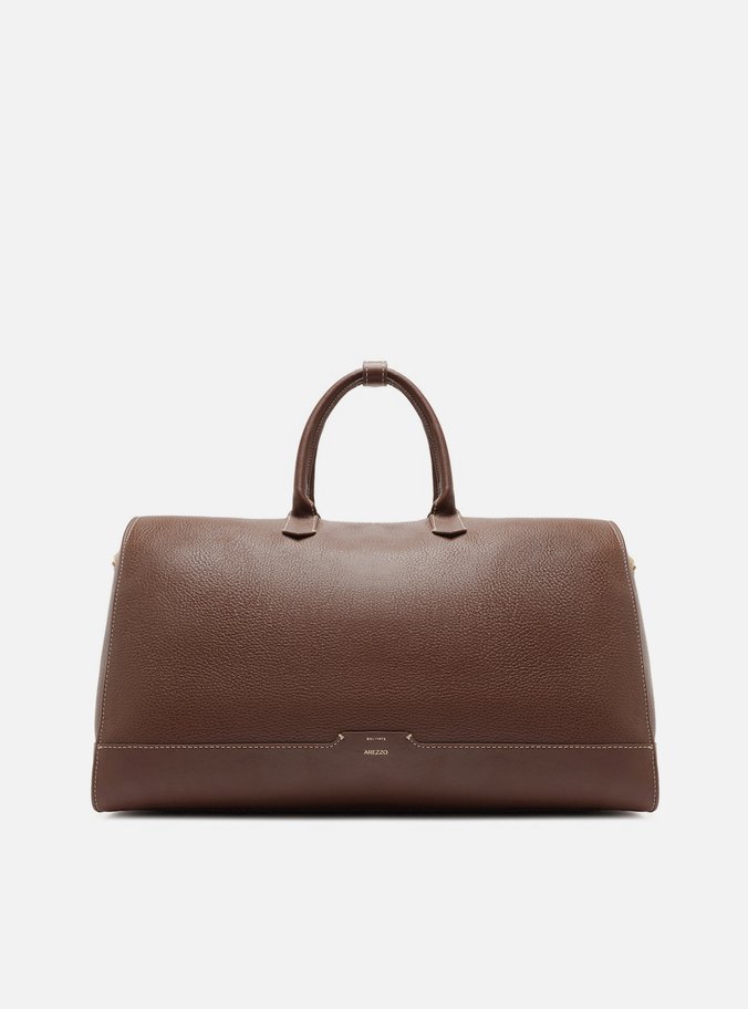 Bolsa de Viagem Marrom Couro  Grande