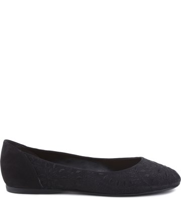 Sapatilha Bordado Neutro Preta