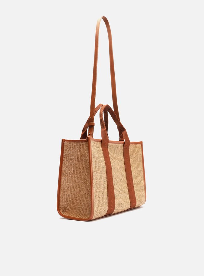 Bolsa Tote Multicolorida Palha Brizza