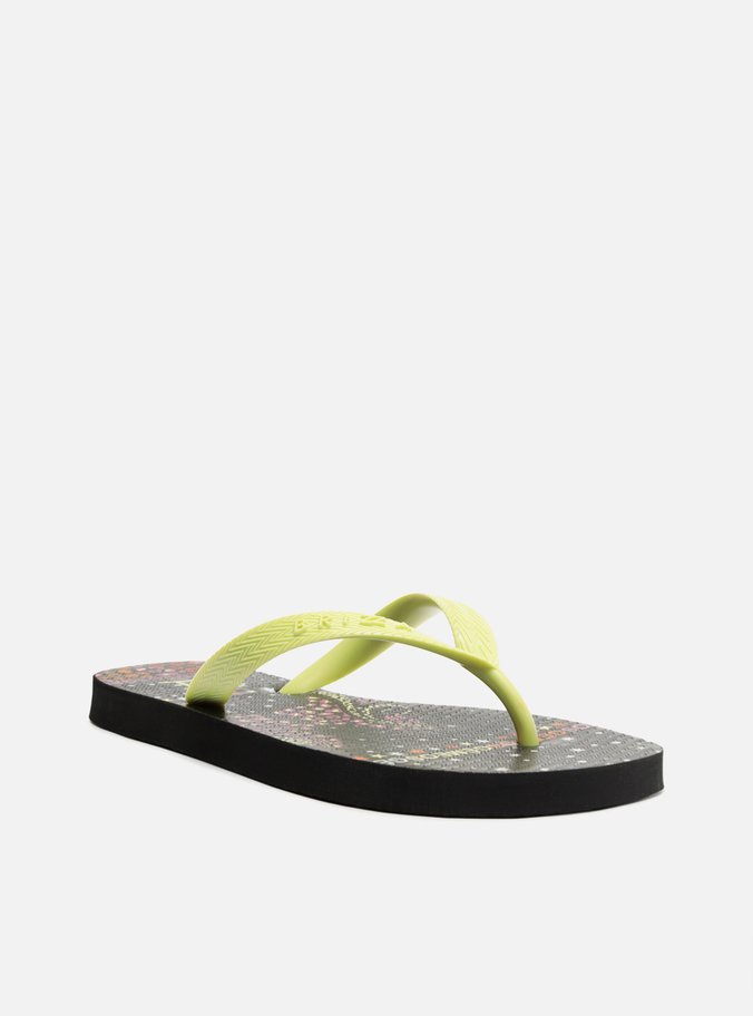 Chinelo de Dedo Amarelo Gêmeos Signos Brizza