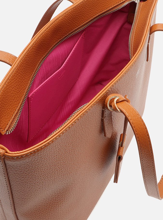 Bolsa Shopping Marrom Grande Bag Charm