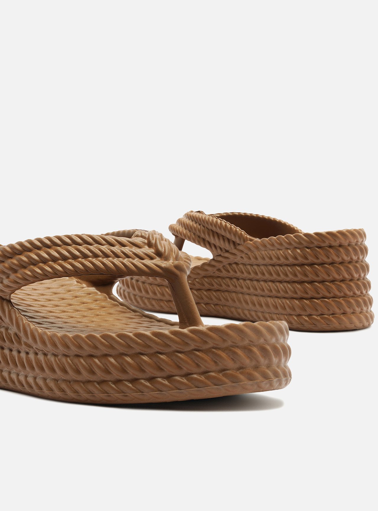 Sandália Marrom Flatform Marrocos Sun — foto 4