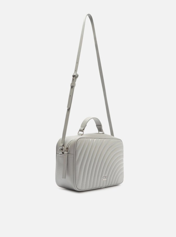 Bolsa Tiracolo Cinza Média Elisa