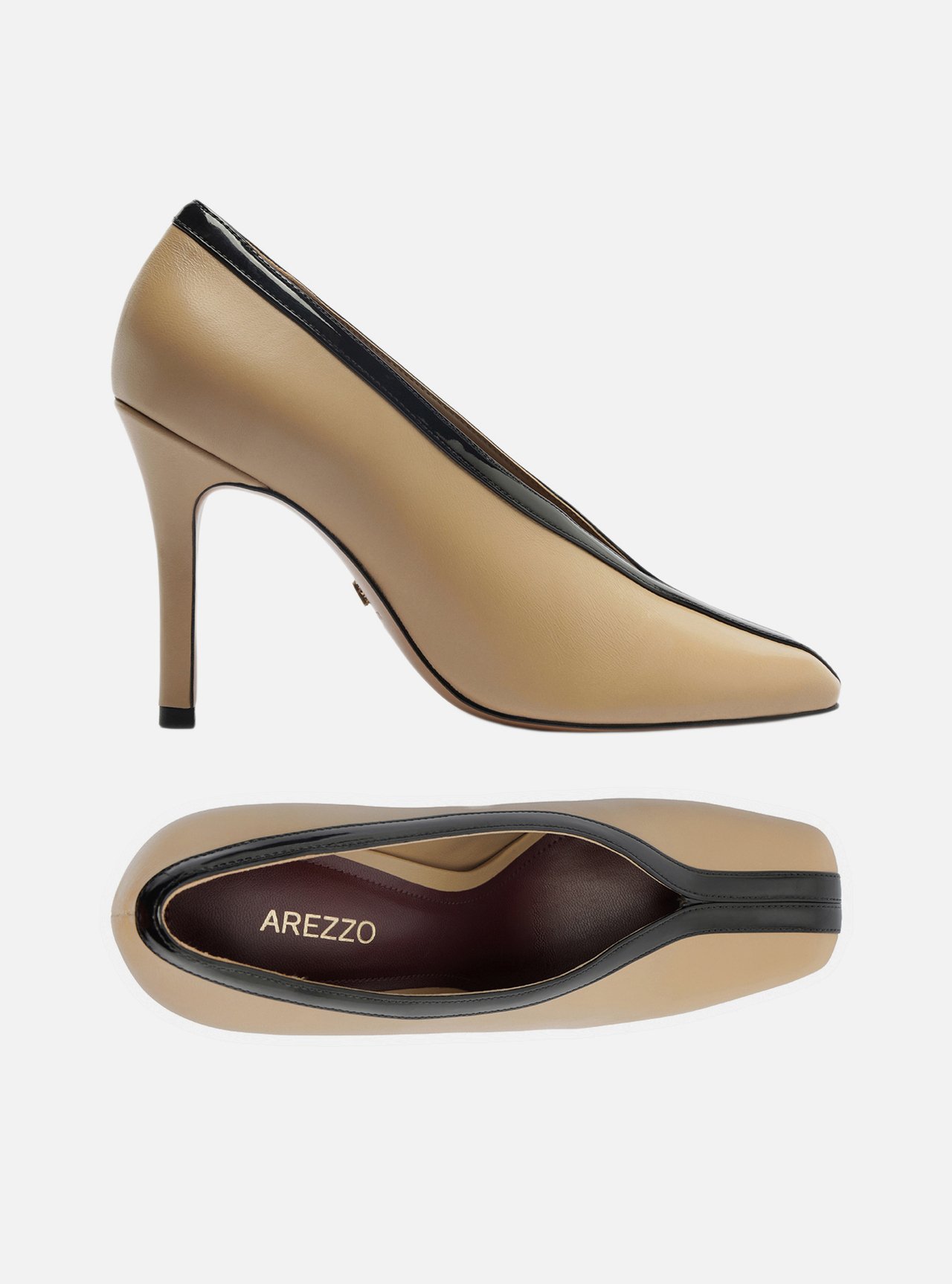 Scarpin Multicolorido Salto Fino Cap Toe — foto 5