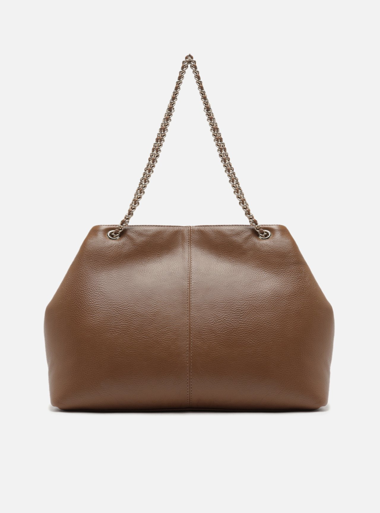Bolsa Tote Marrom Couro Matelassê Gab Grande — foto 3