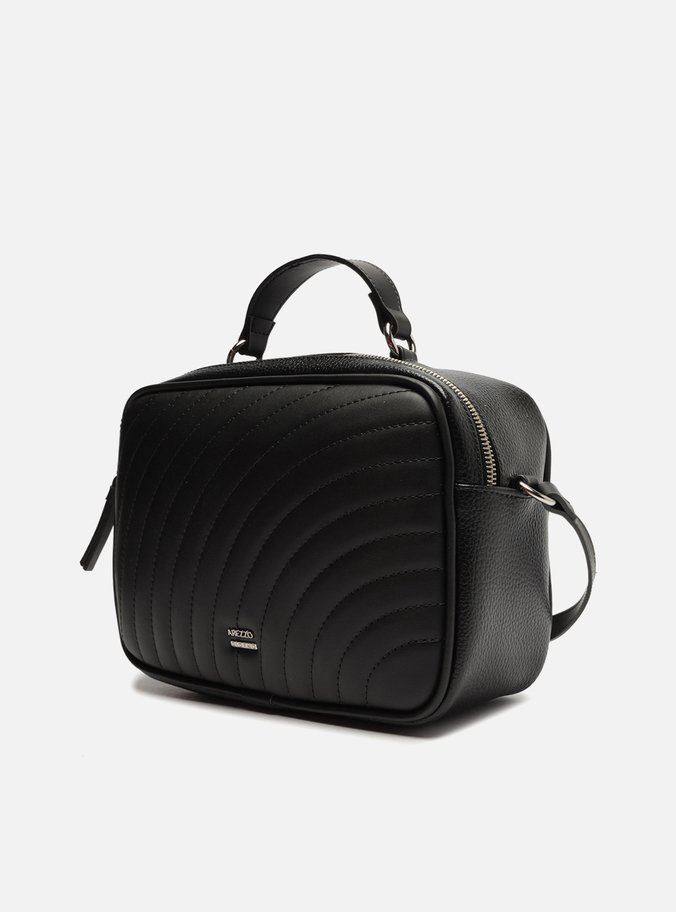 Bolsa Tiracolo Preta Elisa Média Giorno