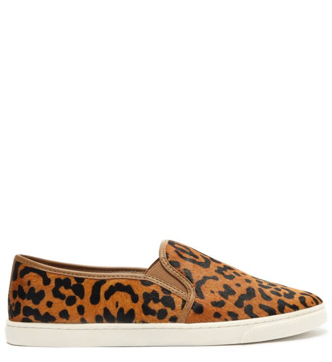 Slip On Animal Print Sola Baixa