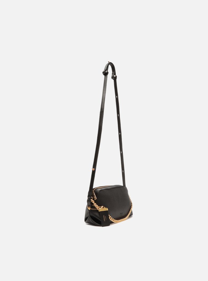 Bolsa Tote Preta Pequena Tag Corrente