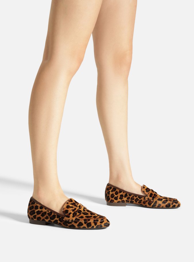 Mocassim Animal Print Onça Tira Classic