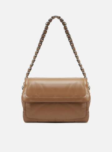 Bolsa Nude Tiracolo Média