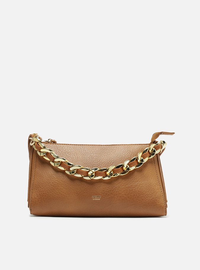 Bolsa Tiracolo Marrom Maxxi Média