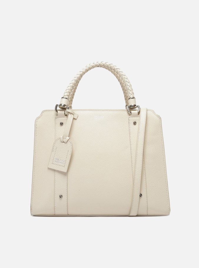 Tote Off-White Couro Piazza Grande