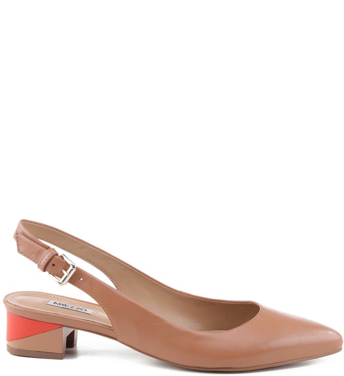 Scarpin Couro Blush
