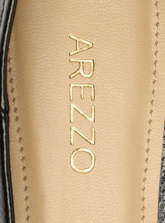 Mocassim Preto Verniz Bico Redondo Bridão Luma Luma