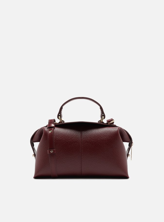 Bolsa Bowling Vermelha Média Mix Texturas