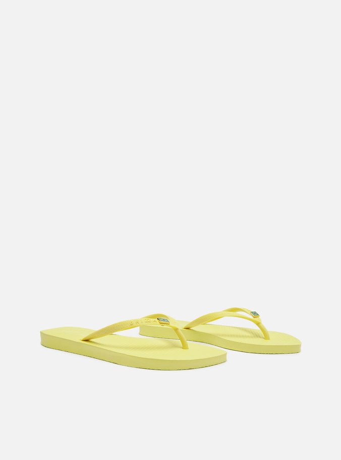 Chinelo de Dedo Amarelo Flash Brazilcore