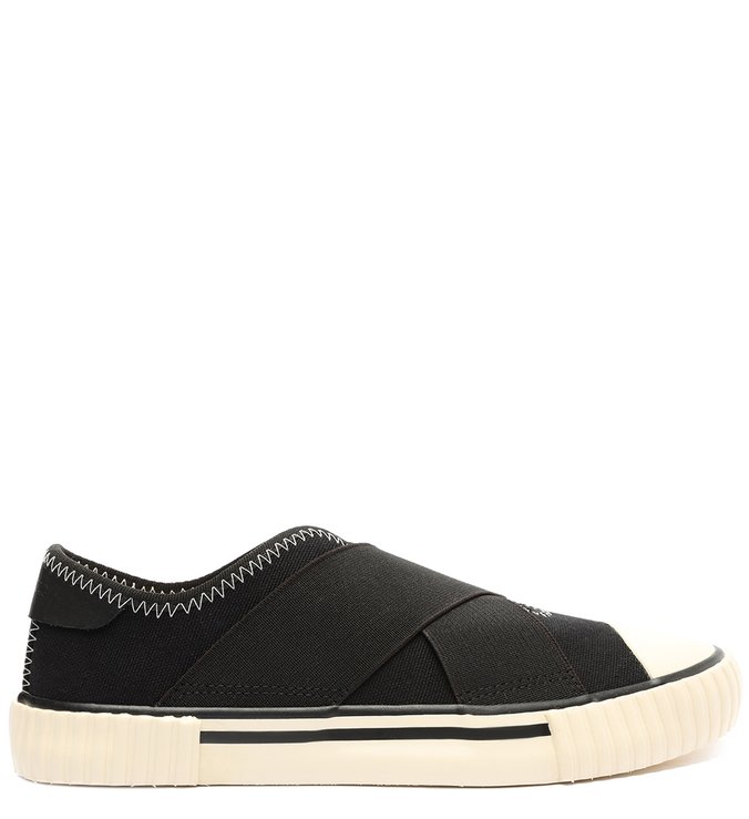 Tênis Preto Lona Elásticos ZZ Soul
