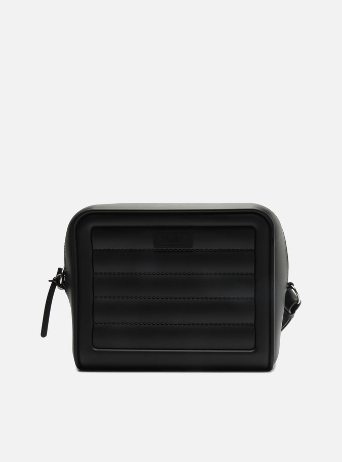 Bolsa Tiracolo Preta Média Estofada Brizza