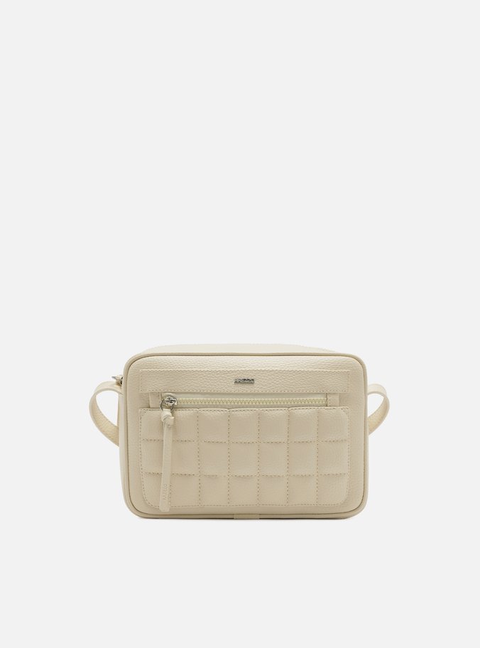 Bolsa Tiracolo Off-White Média