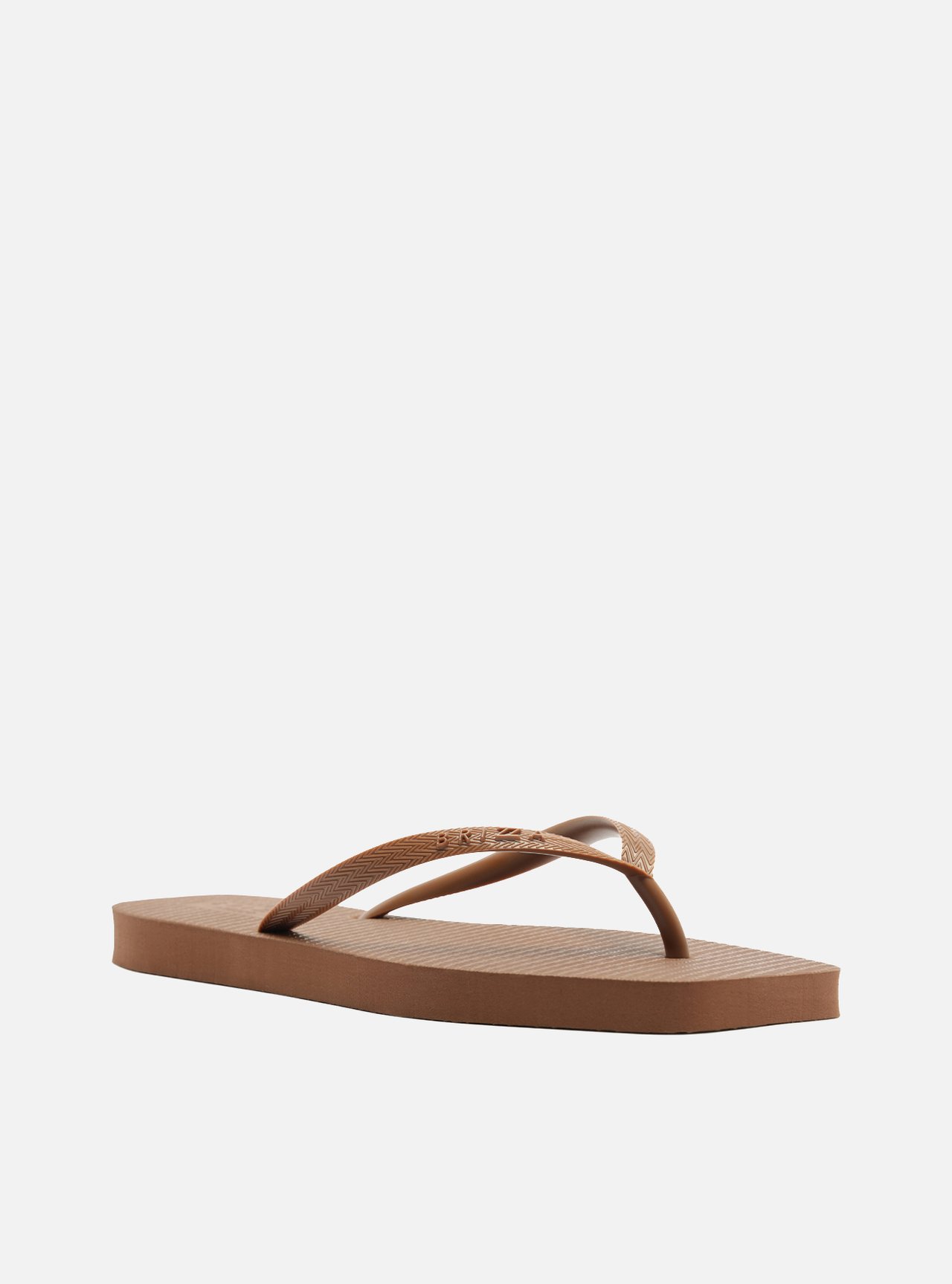 Chinelo de Dedo Marrom Square + Kit Pins — foto 2