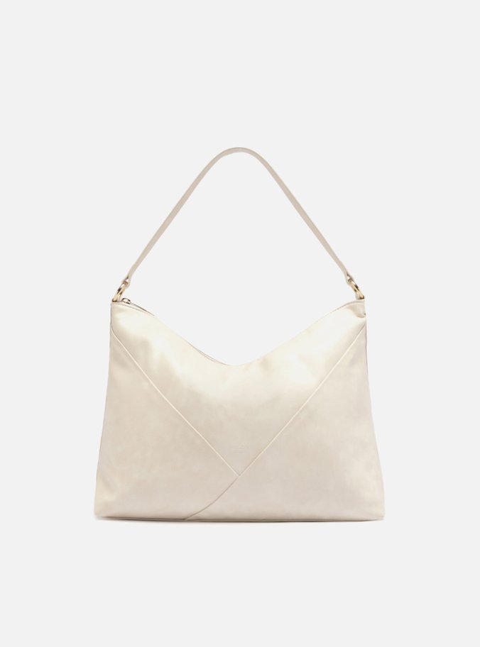 Bolsa Hobo Branca Média