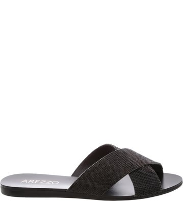 Chinelo Cross Glam Preto
