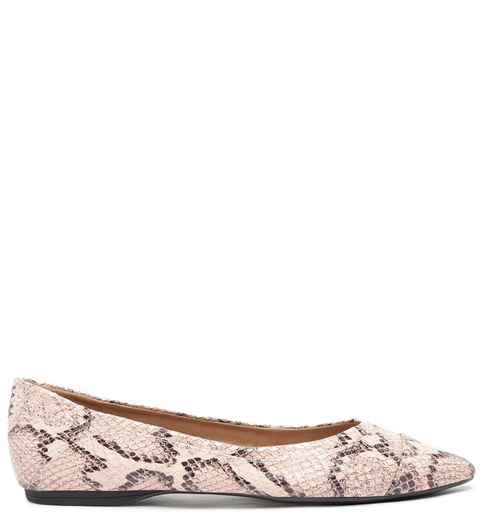 Sapatilha Snake Couro Skin