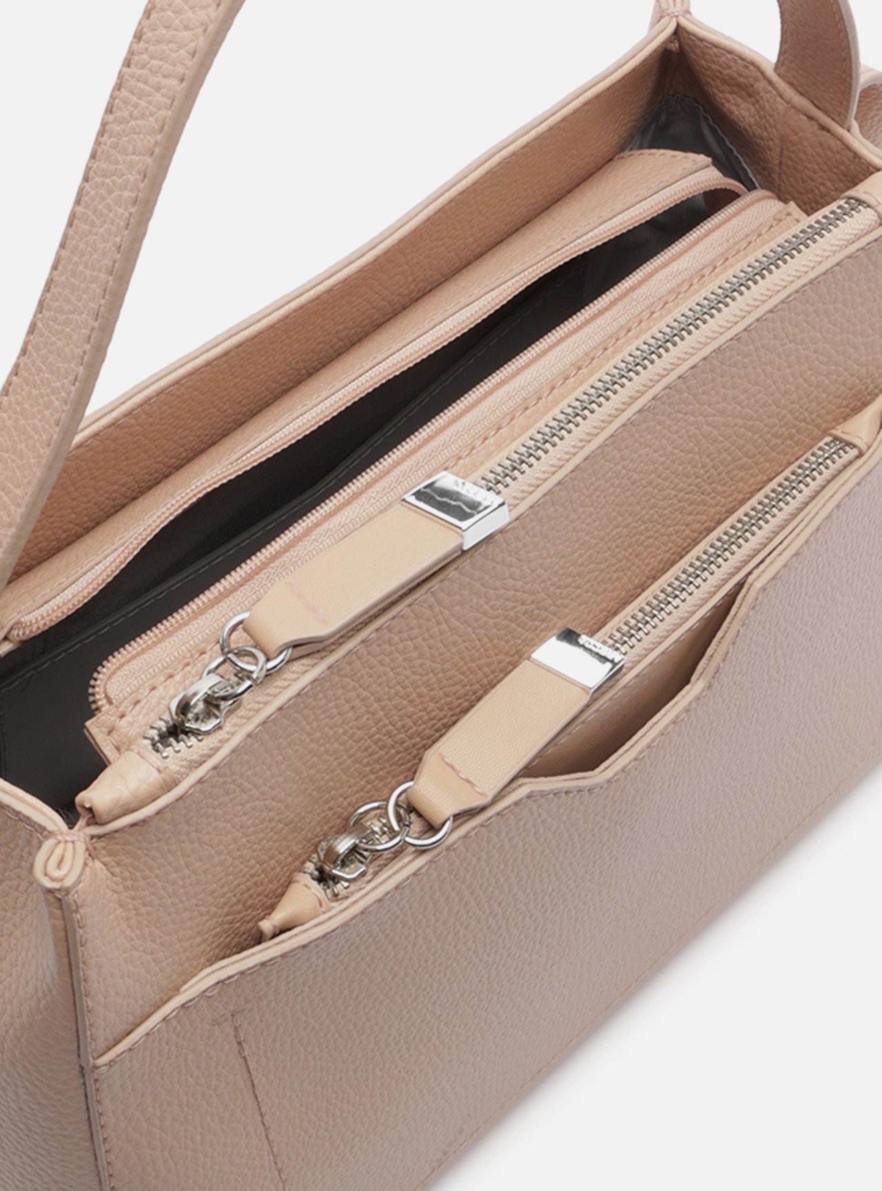 Bolsa Tote Nude Grande Metais — foto 4