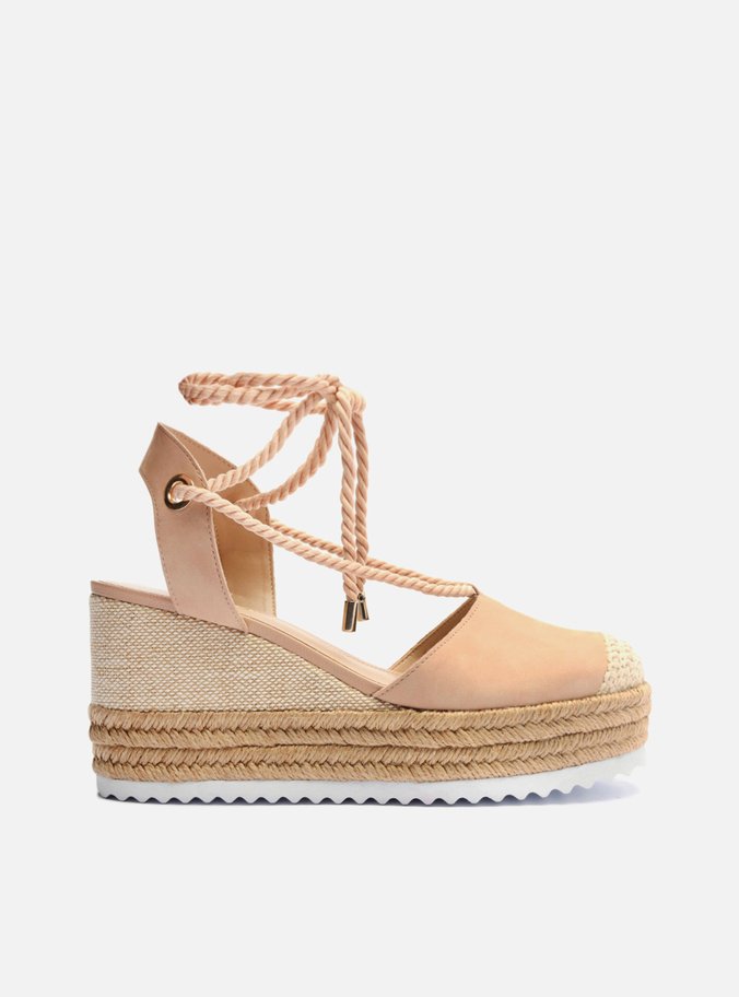 Espadrille Bege Acamur ada Anabela