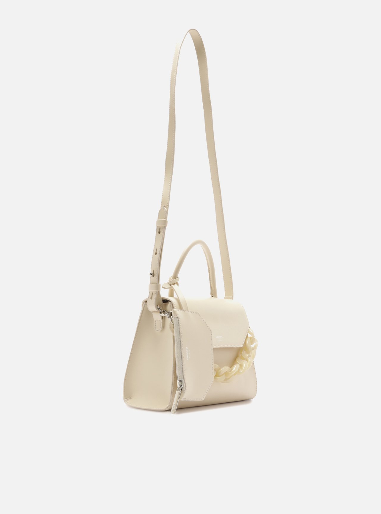 Bolsa Tote Off-White Iara Média — foto 5