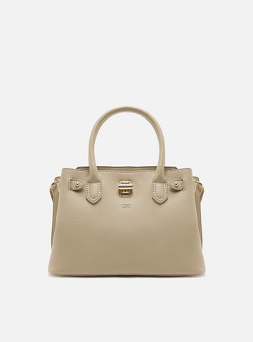Bolsa Tote Bege Média