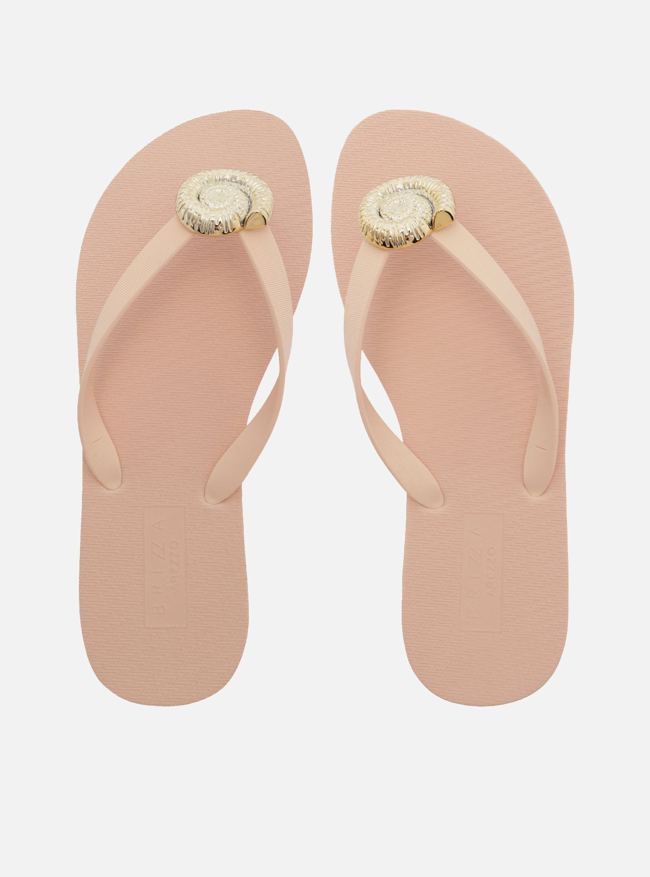 Chinelo Rosa Essential Metal Textura — foto 1