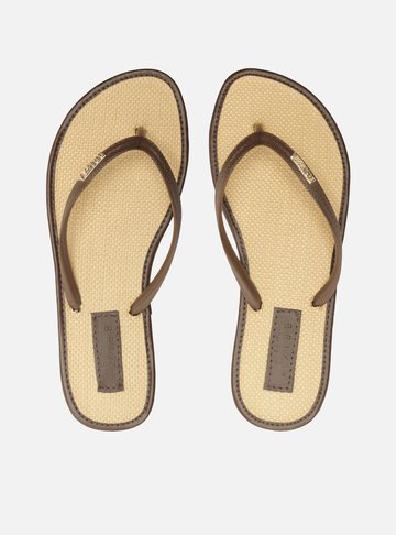 Arezzo — Chinelo de Dedo Marrom
