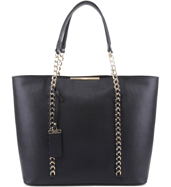 Bolsa Shopping Clássica Preta